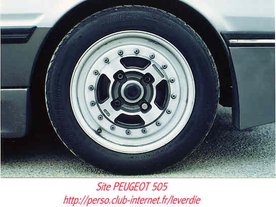 Goujon de fixation de roue PEUGEOT 505 Berline 1.8 84cv au